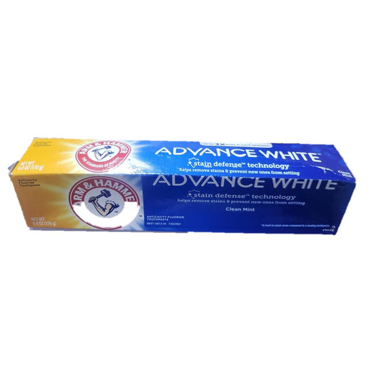 ARM & HAMMER ANTICAVITY FLUORIDE, STAIN DEFENE TECHNOLOGY, 6.0 OZ (170g)