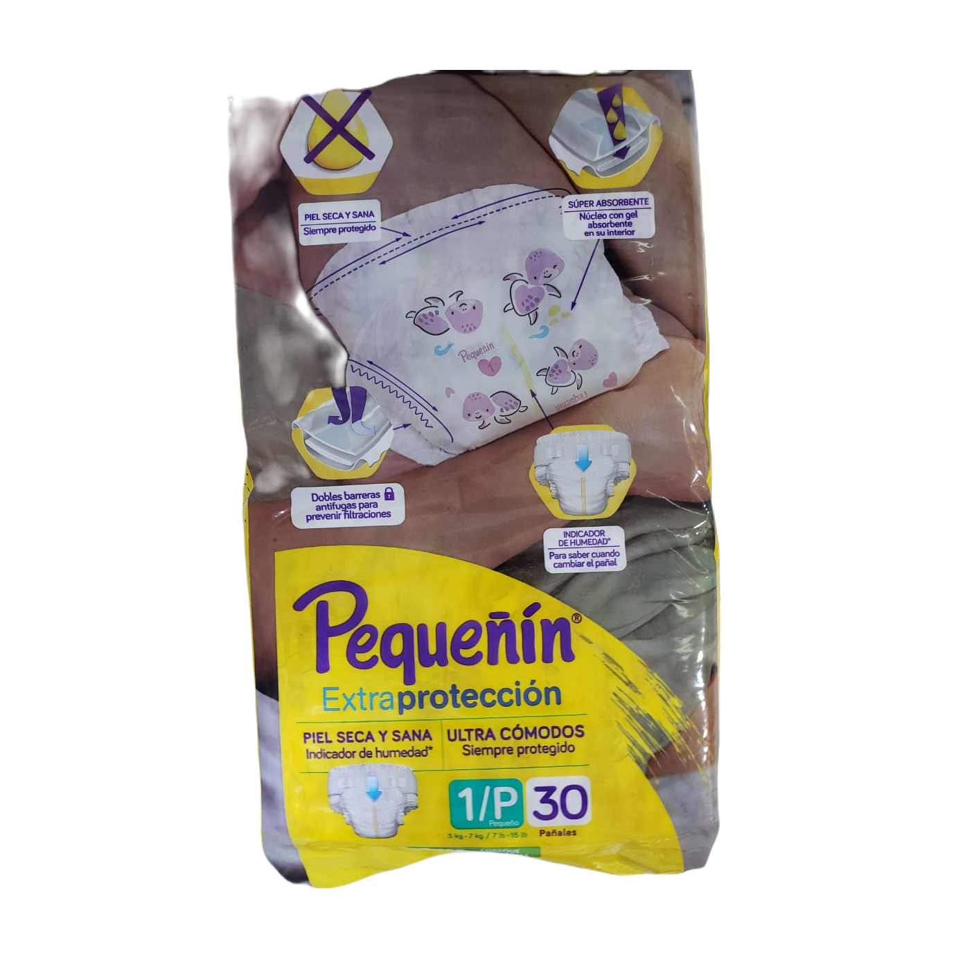 COUCHE POUR BÉBÉ, PEQUEÑÍN, EXTRAPROTECCIÓN