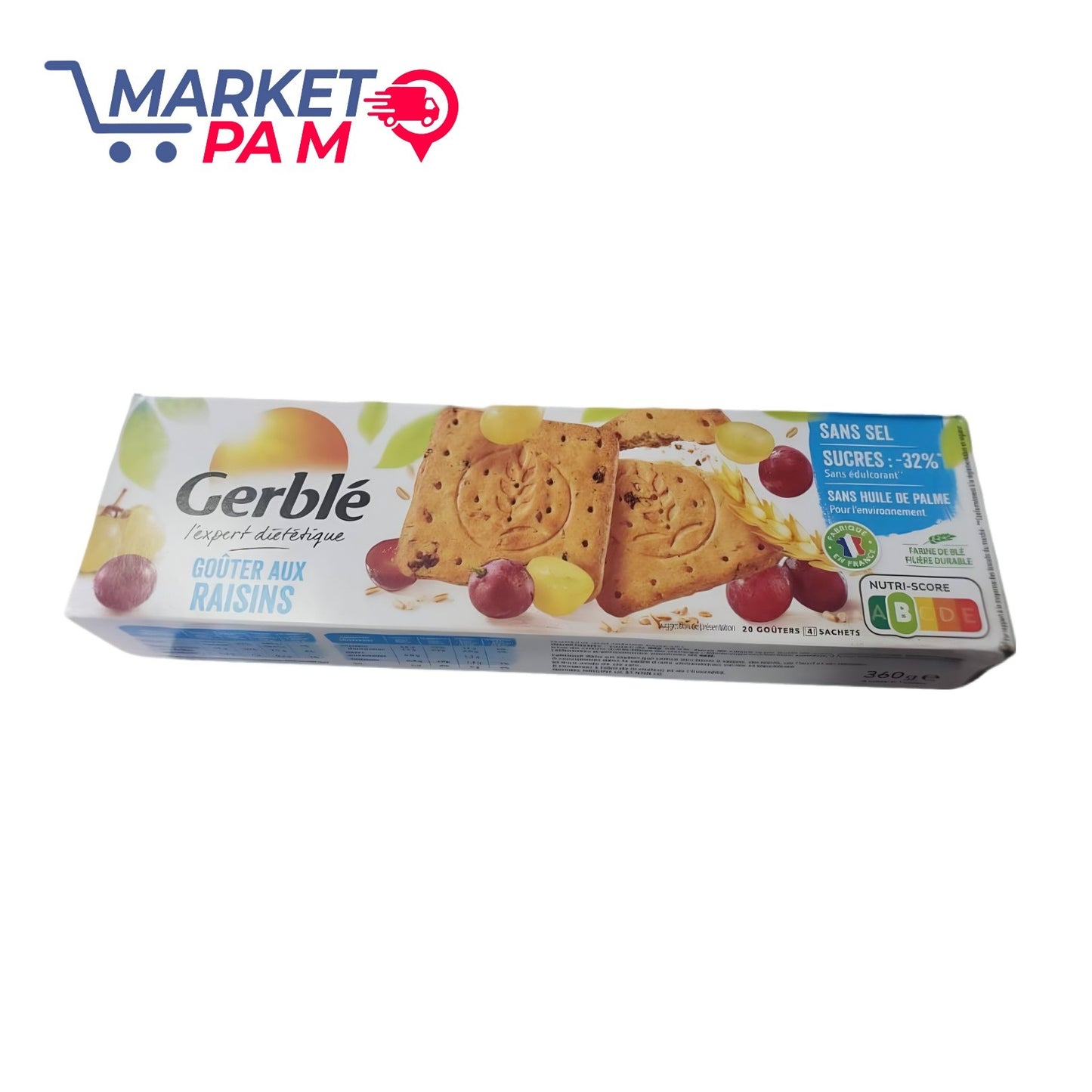 GERBLÉ L'EXPORT DIÉTÉTIQUE , GOÛTER 4S