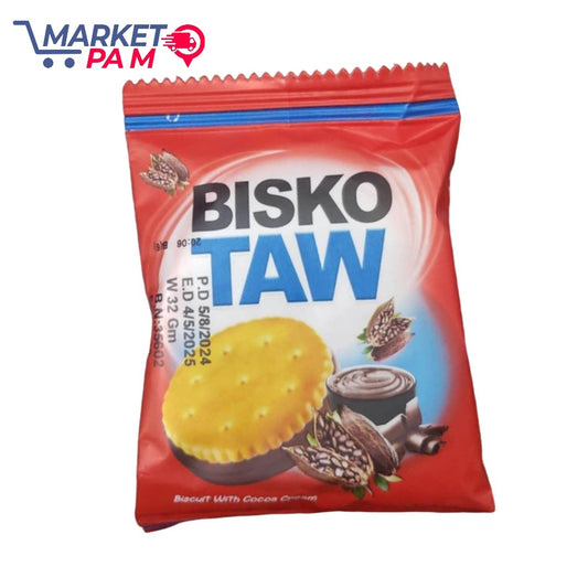 BISKO TAW, BISCUIT WITH COCOA