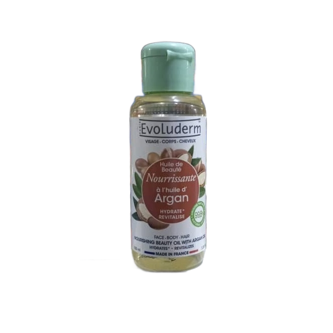 HUILE POUR LA PEAU ET LES CHEVEUX,EVOLUDERM , PURE CASTOR OIL