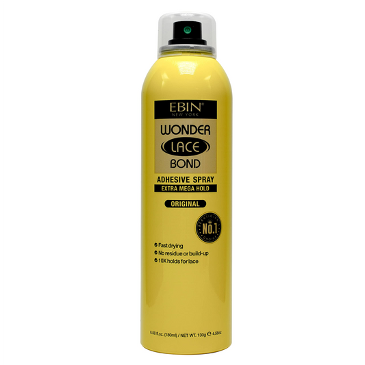 EBIN NEW YORK Wonder Lace Bond Adhesive Spray (Exta Mega Hold, 6.34oz / 180ml)