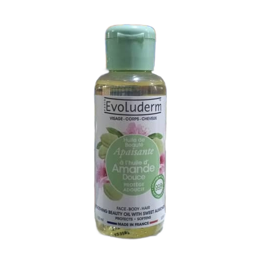 HUILE POUR LA PEAU ET LES CHEVEUX,EVOLUDERM , PURE CASTOR OIL