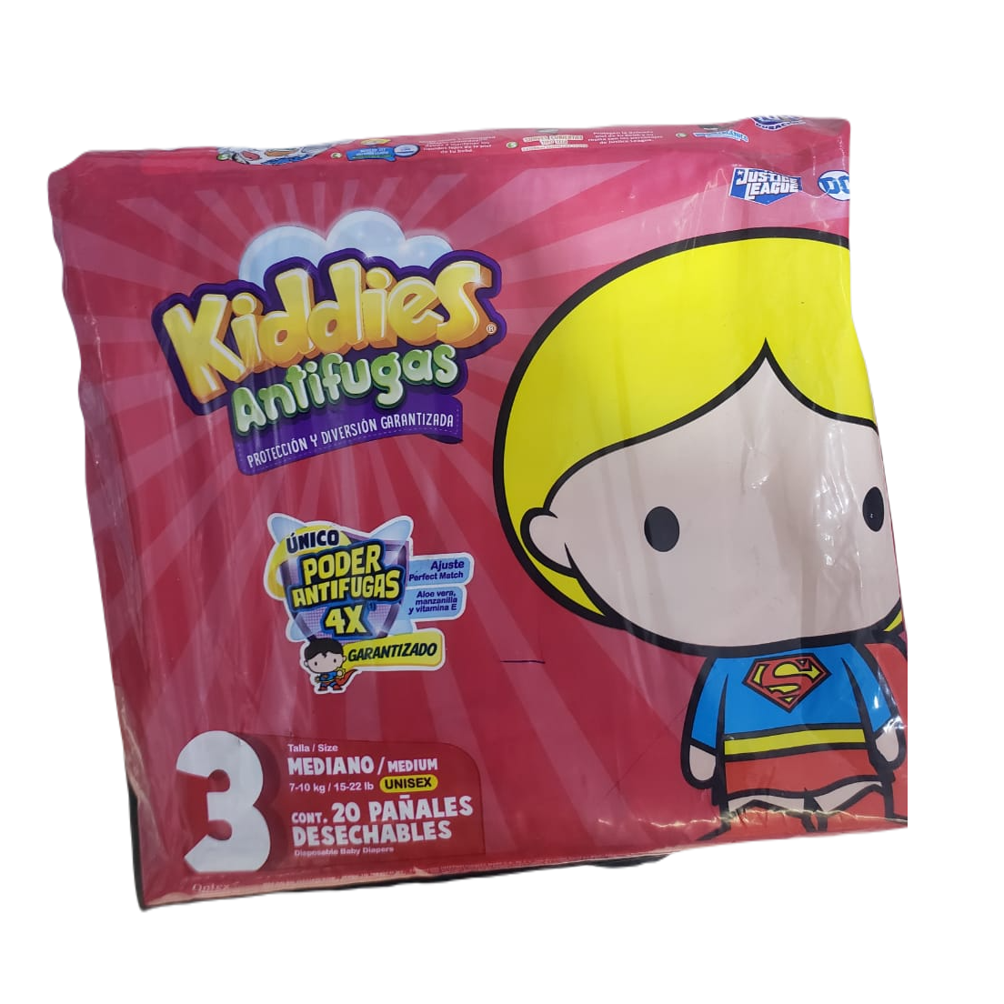 KIDDIES ANTIFUGAS , PAÑALES DESECHABLES UNISEX