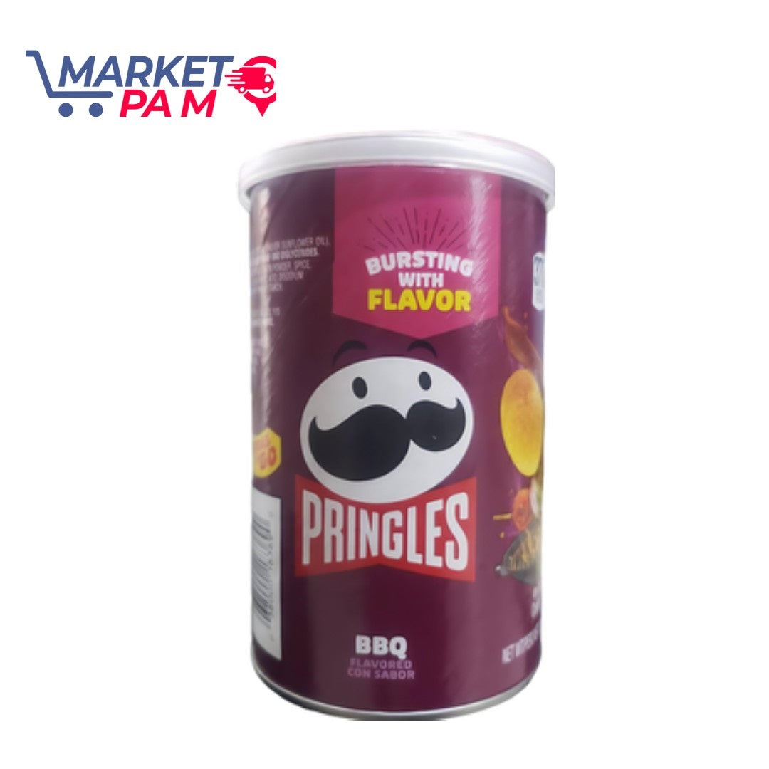 PRINGLES BBQ ( BURSTING WITH FLAVOR)