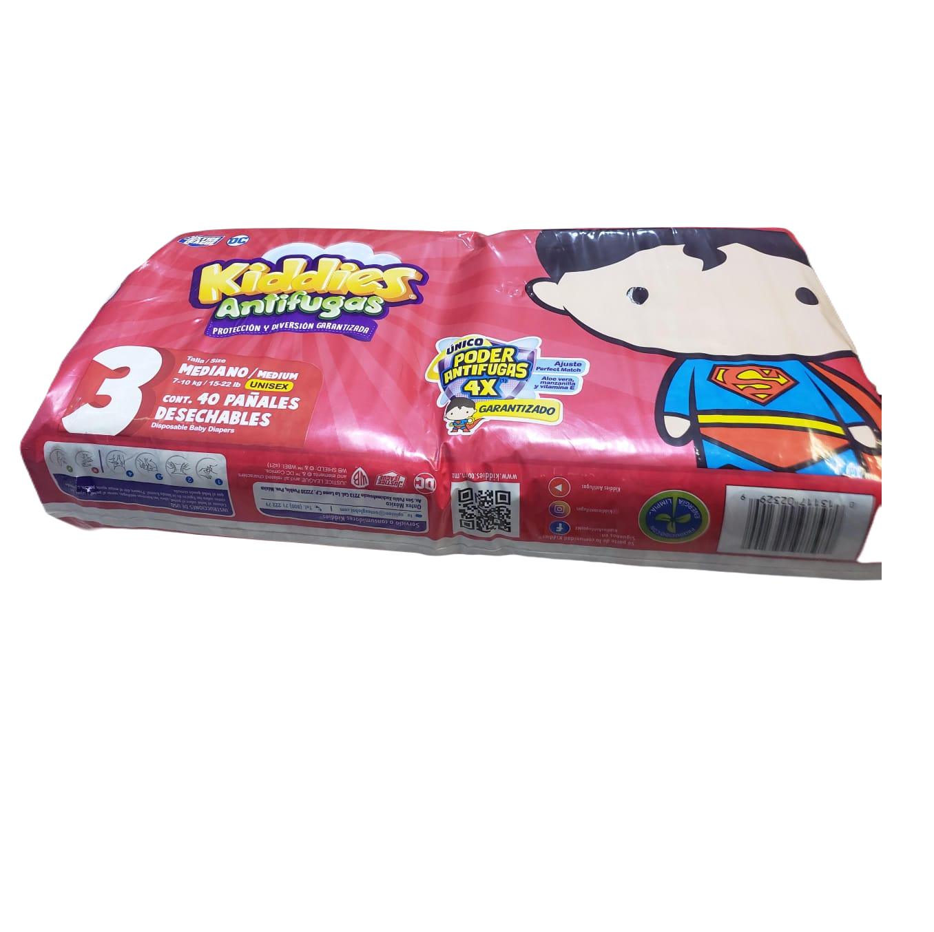 KIDDIES ANTIFUGAS , PAÑALES DESECHABLES UNISEX