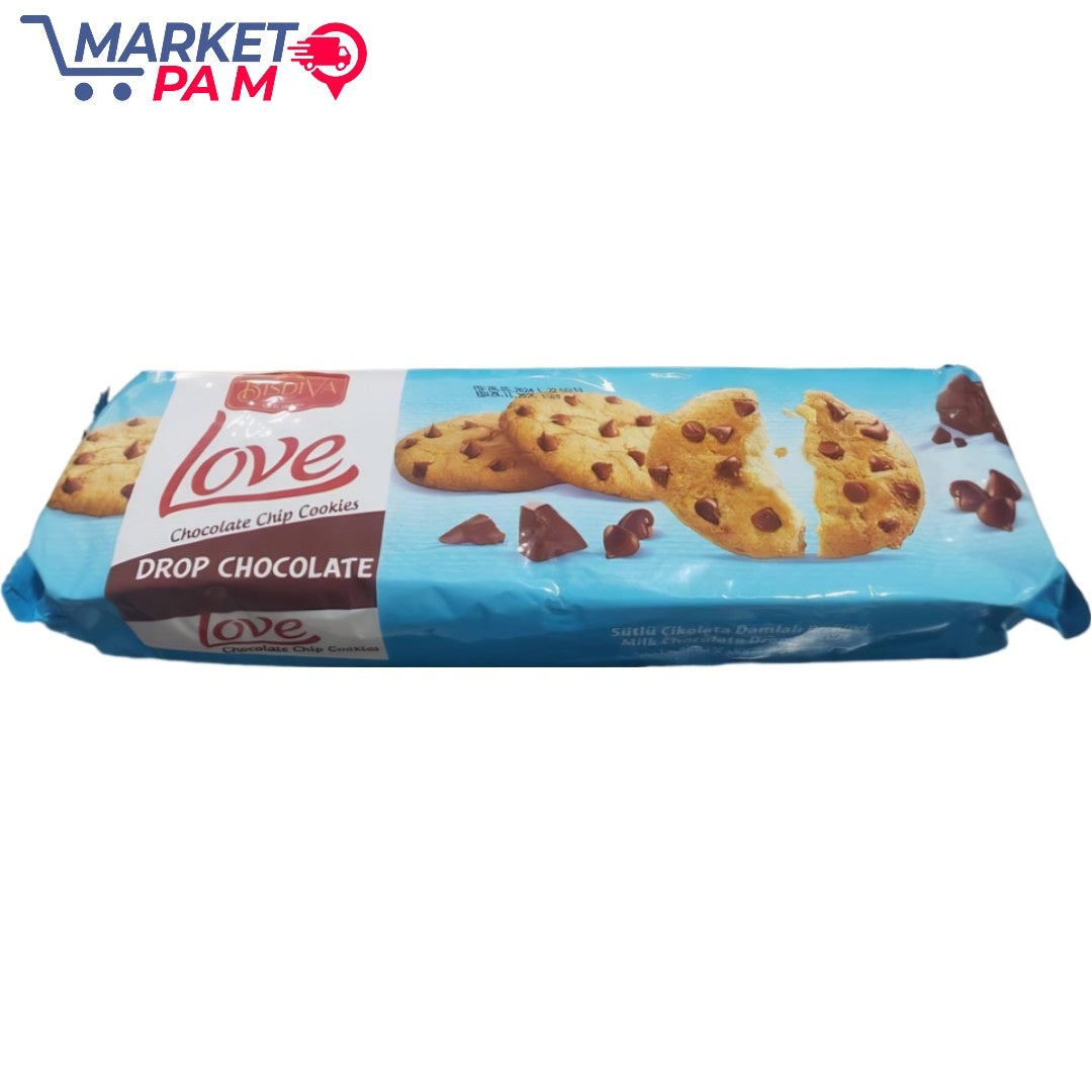 LOVE CHOCOLATE CHIP COOKIES, DROP CHOCOLATE