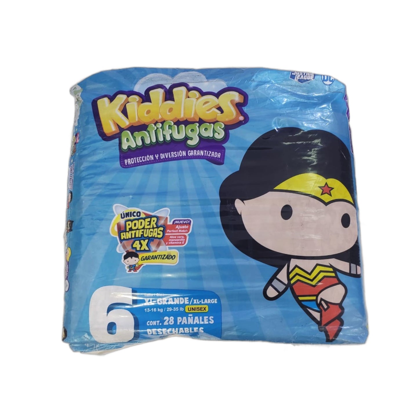 KIDDIES ANTIFUGAS , PAÑALES DESECHABLES UNISEX