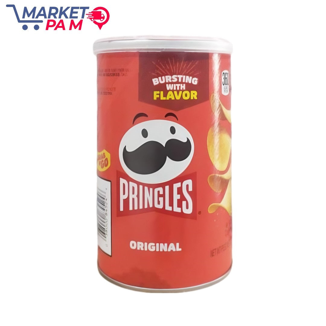 PRINGLES ORIGINAL, BURSTING WITH FLAVOR