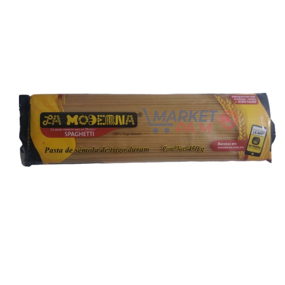 SPAGHETTI, LA MODERNA  Cont. Net. 450 G