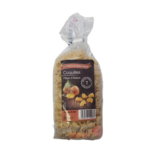 COQUILLES ,PÂTES D'ALSACE, 250 g e