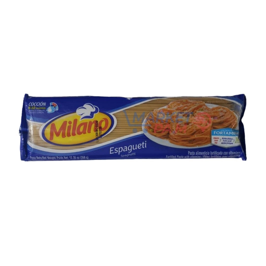 MILANO ESPAGUETI / NET WT: 12.35 OZ (350 g)