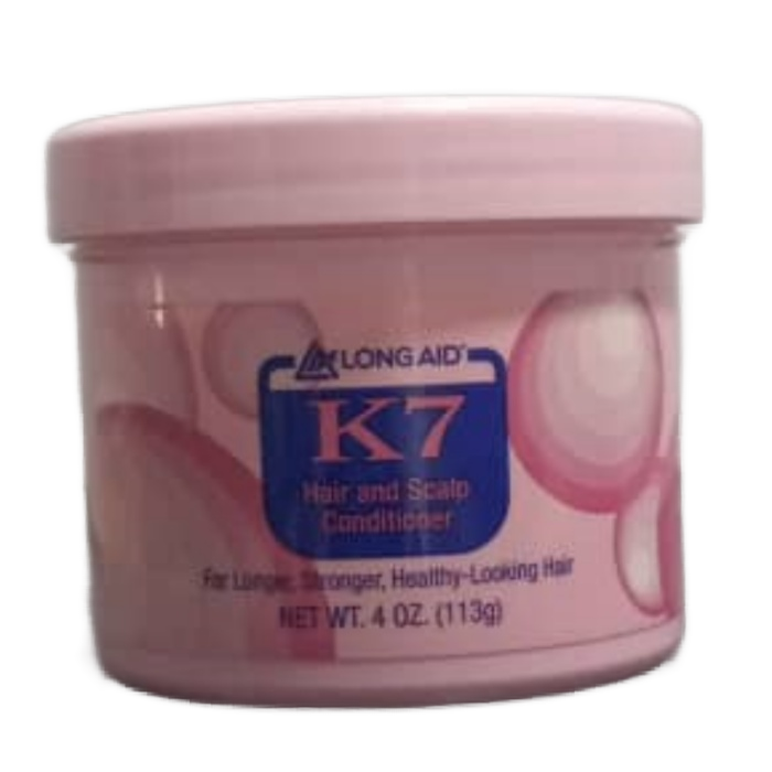 LONG AID K7, STIMLULATING SCALP CARE  (Net. wt; 8 oz. /227 g)
