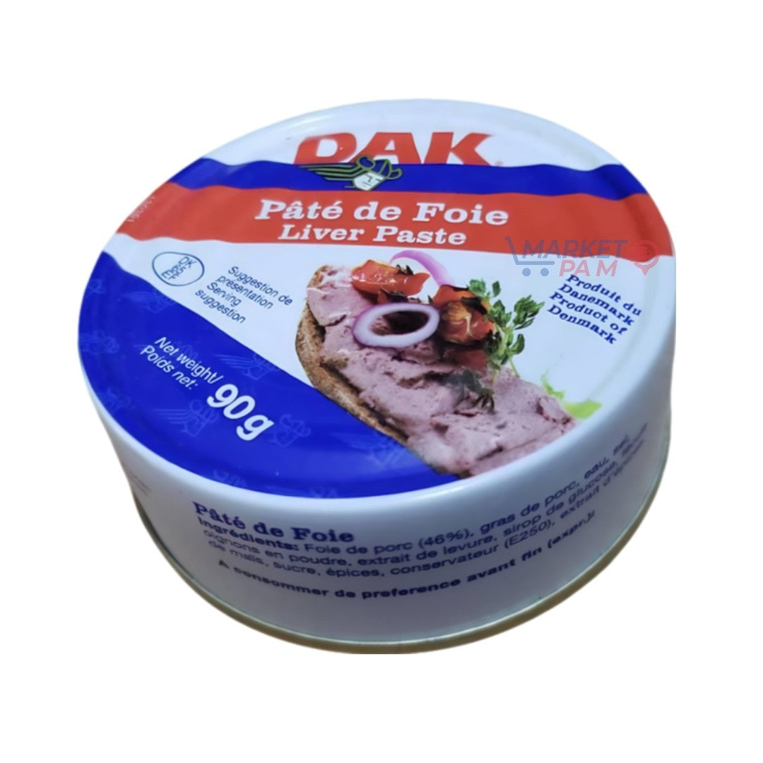 PAK Pâté de Foie/ LIVER PASTE/ NET WT 90 g