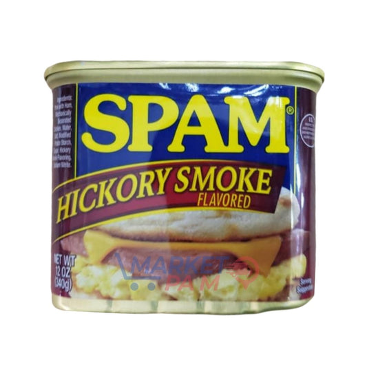 SPAM, HICKORY SMOKE FLAVORED/ NET WT 12 OZ (340 g)