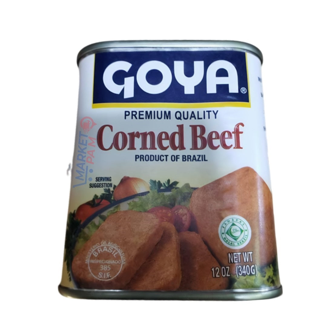 GOYA PREMIUM QUALITY CORNED BEEF / NET WT 12 OZ ( 340 g)