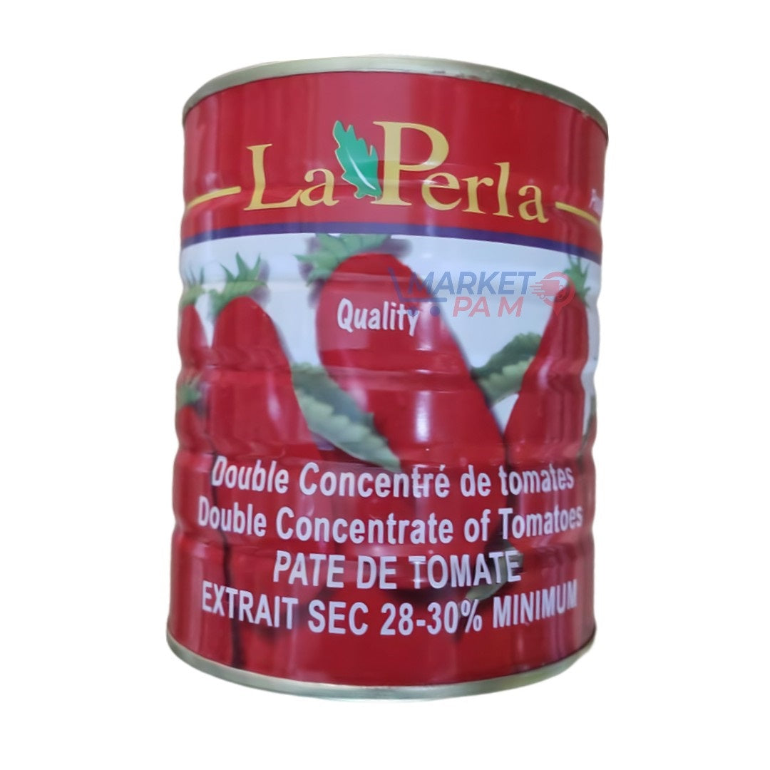 La Perla  /Qualité Double Concentré de tomates/ PATE DE TOMATE EXTRAIT SEC 28-30% MINIMUM