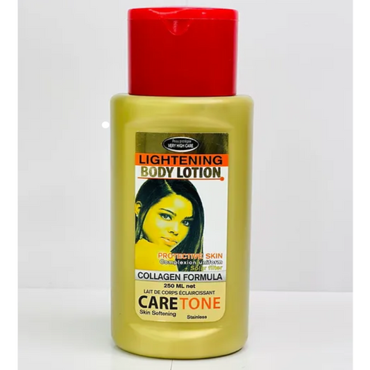 CARE TONE BODY LOTION LIGHTENING ( COLLAGEN FORMULA ) 250 ML net