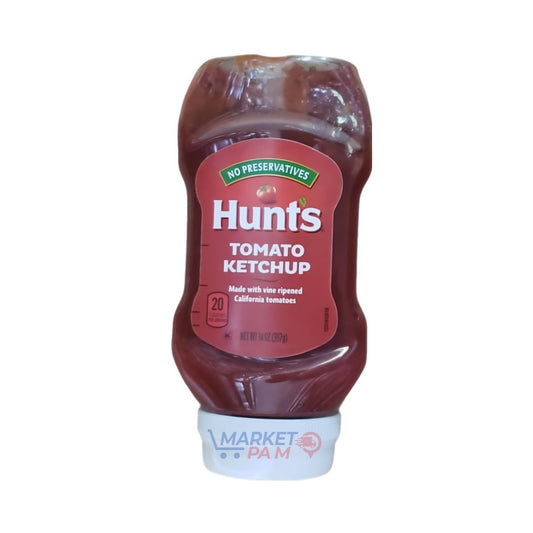 HUNTS TOMATO KETCHUP │ NT WT 14 OZ (397 g)