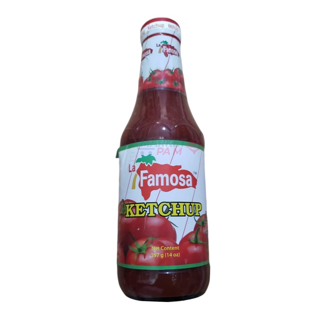 LA FAMOSA │ KETCHUP │ NET WT 397 g (14 oz)