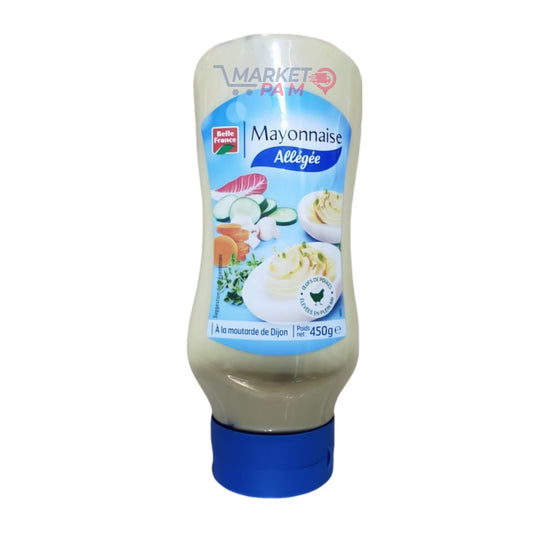 MAYONNAISE ALLÉGÉE │ A LA MOUTARDE DE DIJON │ POIDS NET : 450 g e
