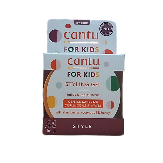 CANTU FOR KIDS STYLINGS GEL , STYLE (NET. WT. 2.25 OZ/ 64 g)