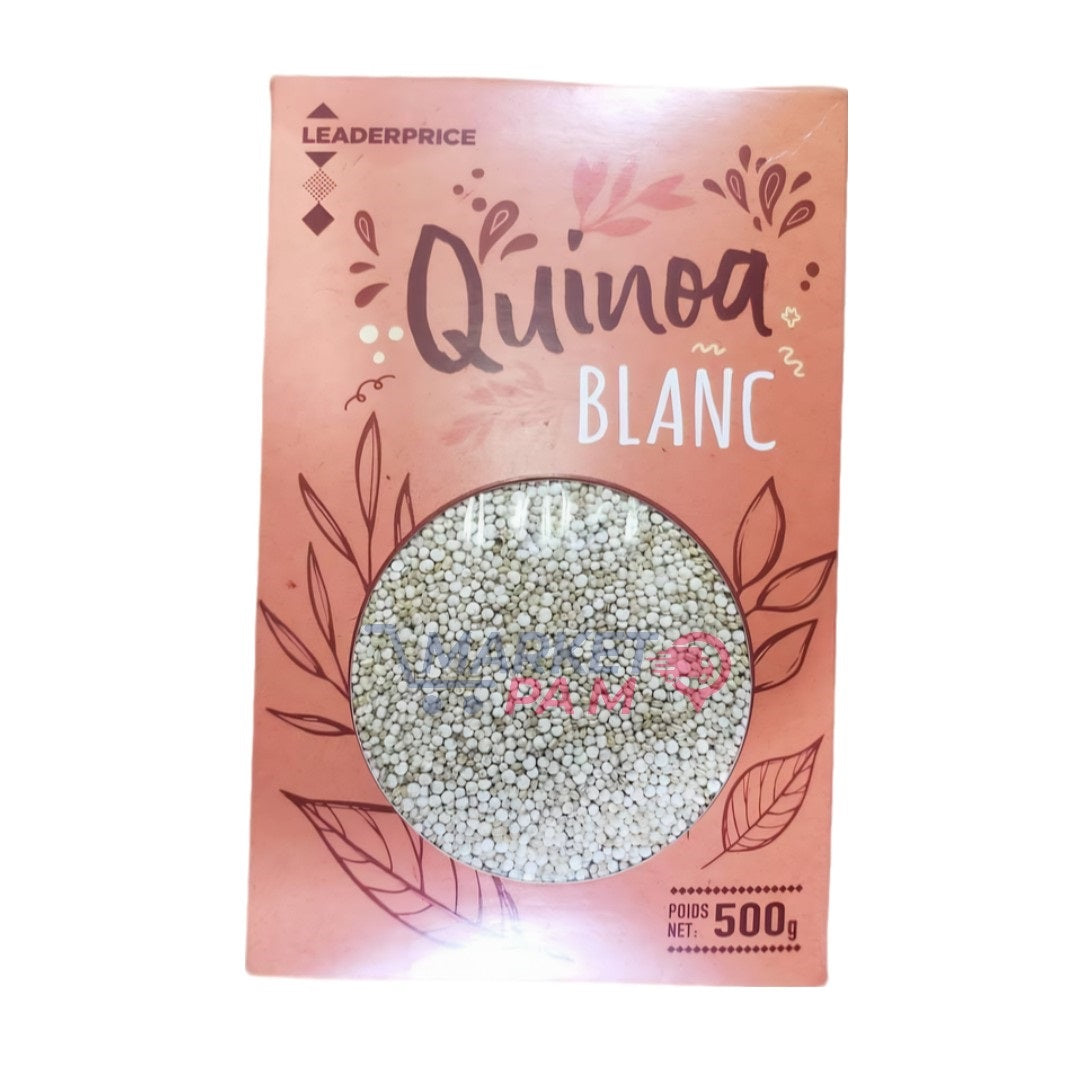 LEADERPRICE│ Quinoa BLANC│ POIDS NET 500g