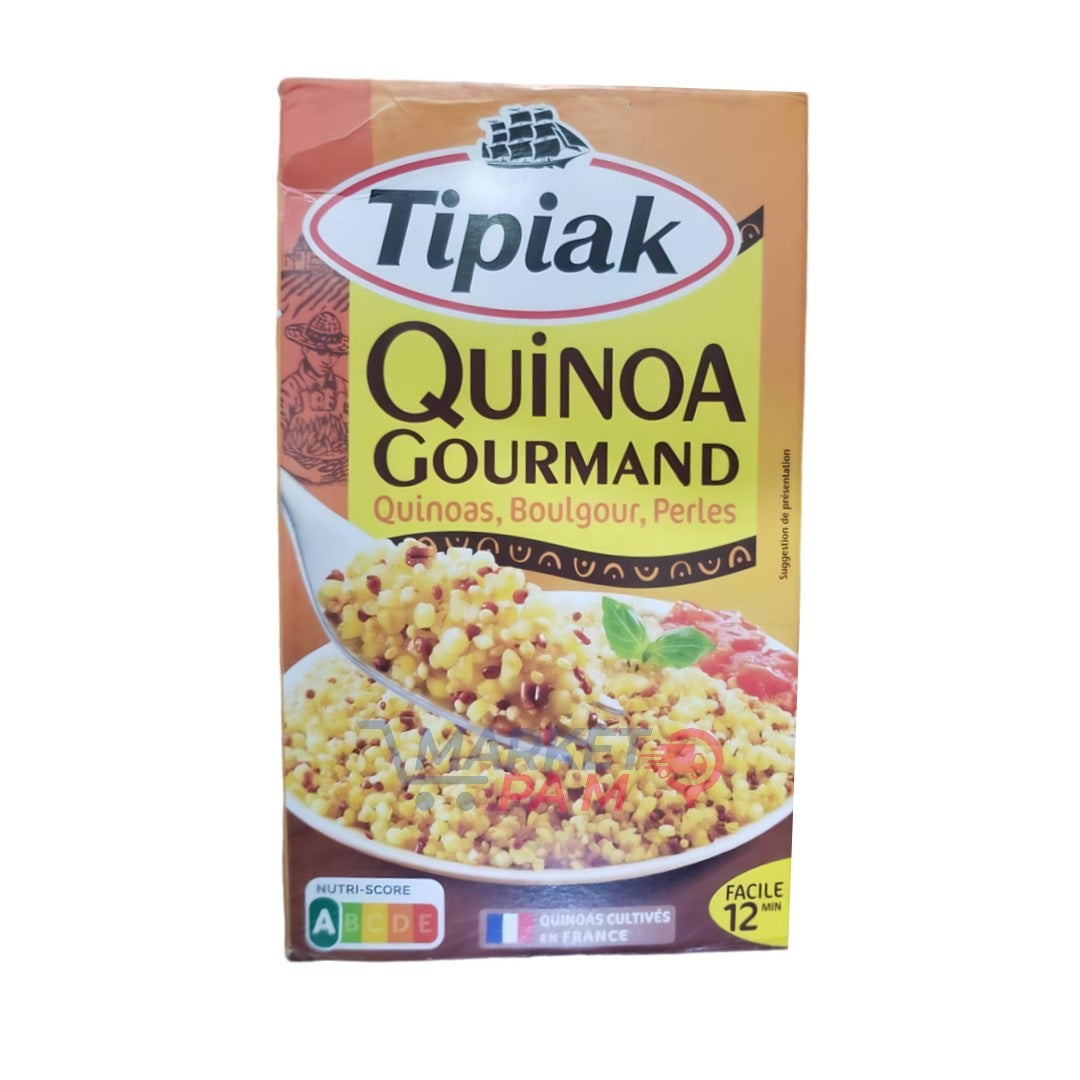 TIPIAK │ QUINAO GOURMAND │ QUINOAS, BOULGOUR, PERLES
