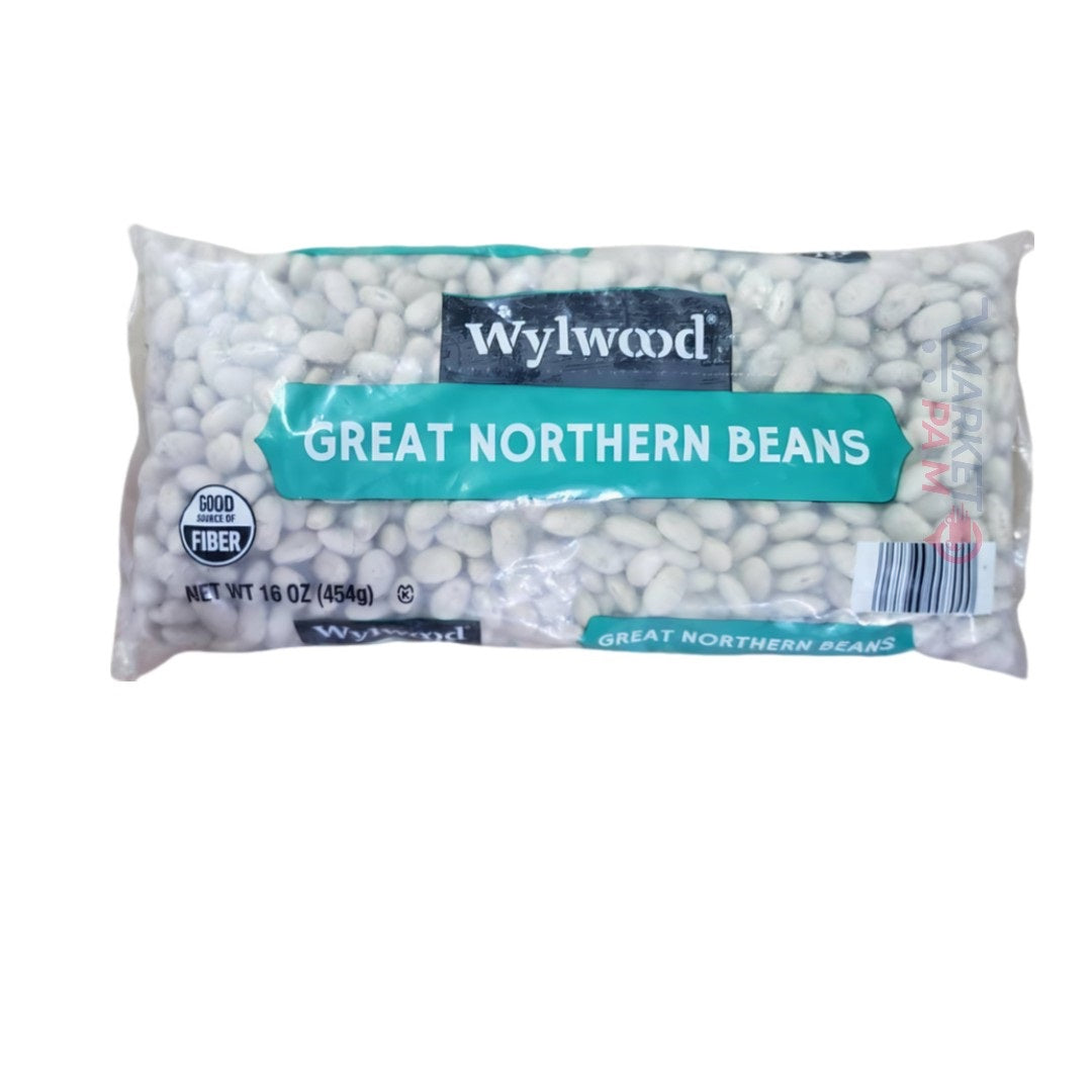 Wylwood │ GREAT NORTHERN BEANS │ NET WT 16 OZ (454g)