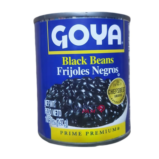 GOYA │ BLACK BEANS │ FRIJOLES NEGROS │ NET WQT 10.5 OZ (297 oz)