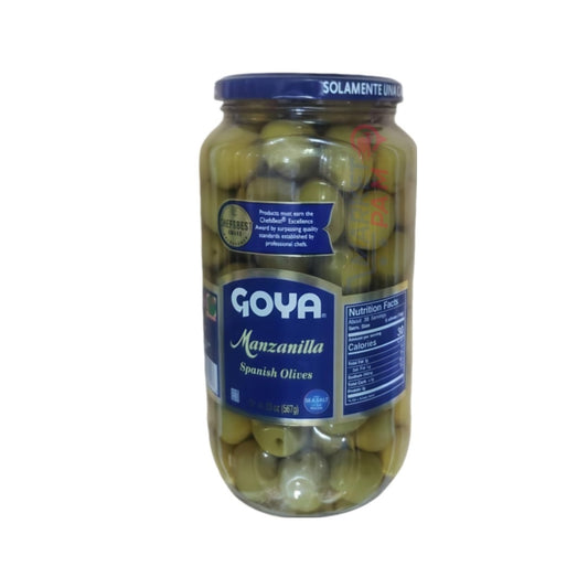 GOYA │ MANZANILLA  SPANISH OLIVES │ WT NET : 567 g