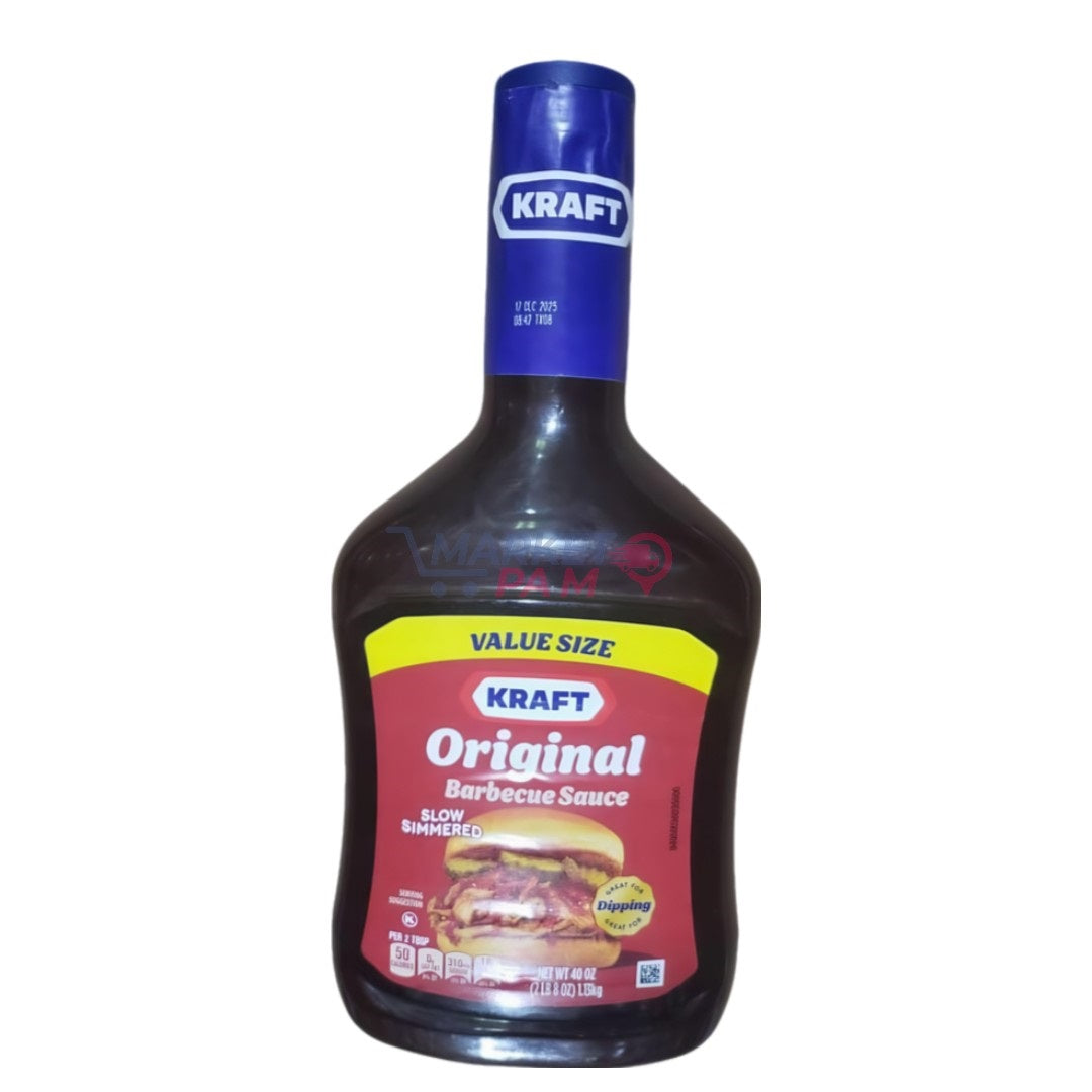 KRAFT VALUE SIZE │ ORIGINAL BARBECUE SAUCE │ NET WT 40 OZ