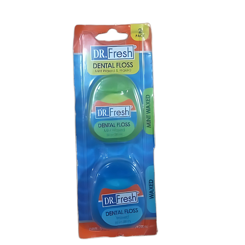 DENTAL FLOSS ( D. FRESH) 2 PACKS