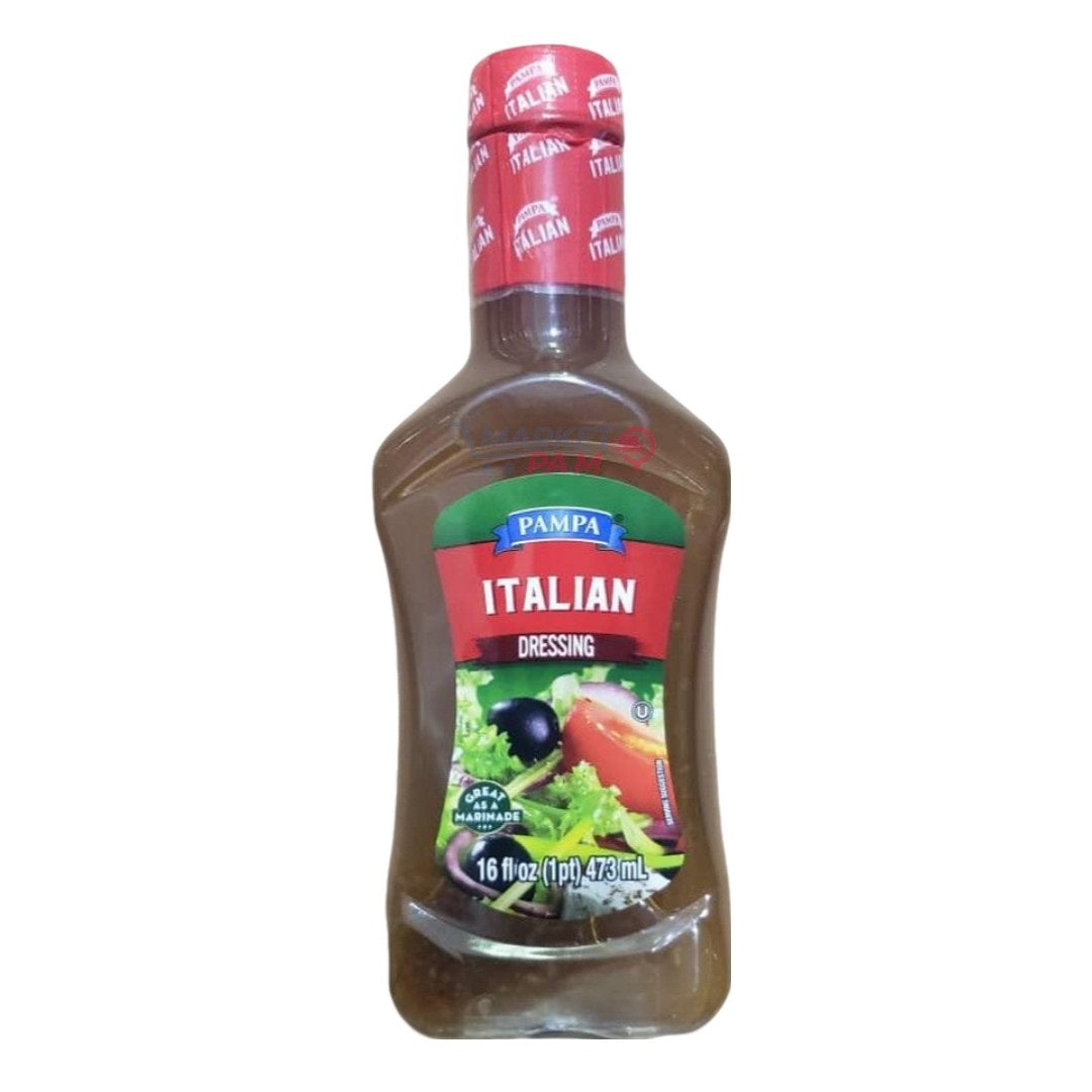 PAMPA  │ ITALIAN DRESSING  │  16 FL OZ ( 1 PT) 473 ML