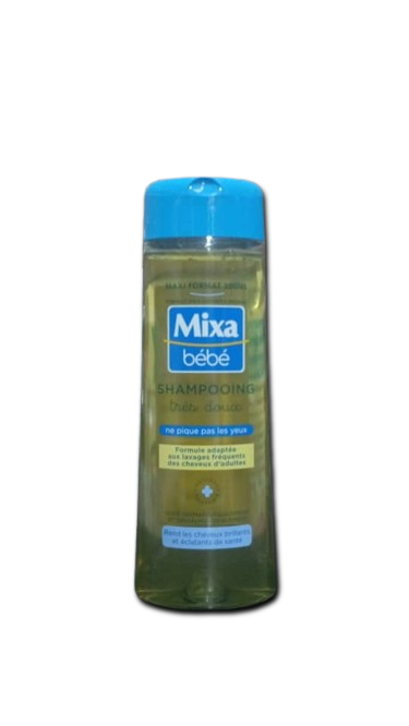 MIXA BÉBÉ, SHAMPOOING TRÈS DOUX , NE PIQUE PAS LES YEUX