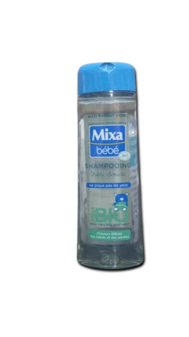 MIXA BÉBÉ, SHAMPOOING TRÈS DOUX, ALOE VERA BIO