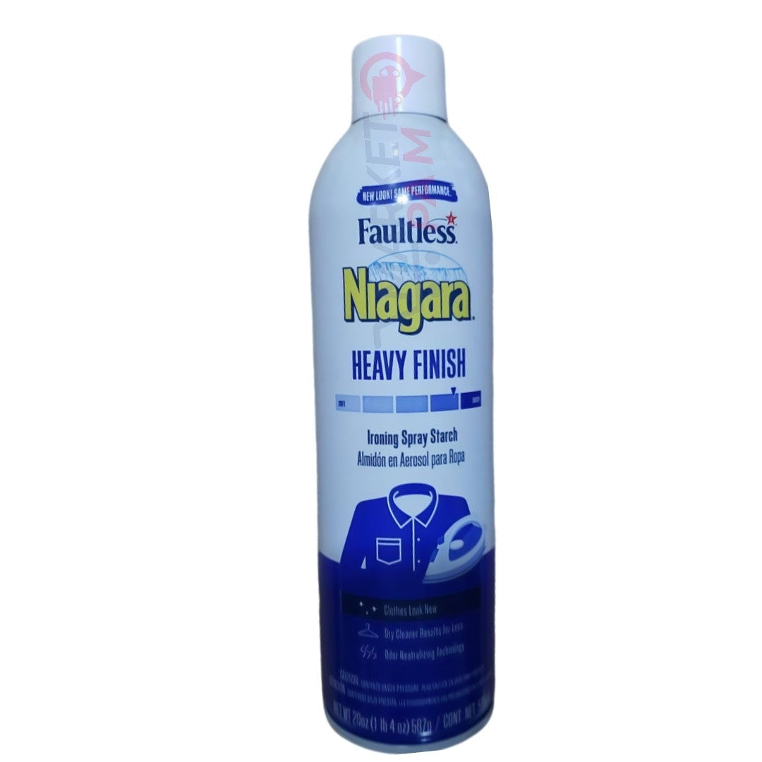 FAULTLESS │ NIAGARA HEAVY FINISH │NET WT 20 OZ
