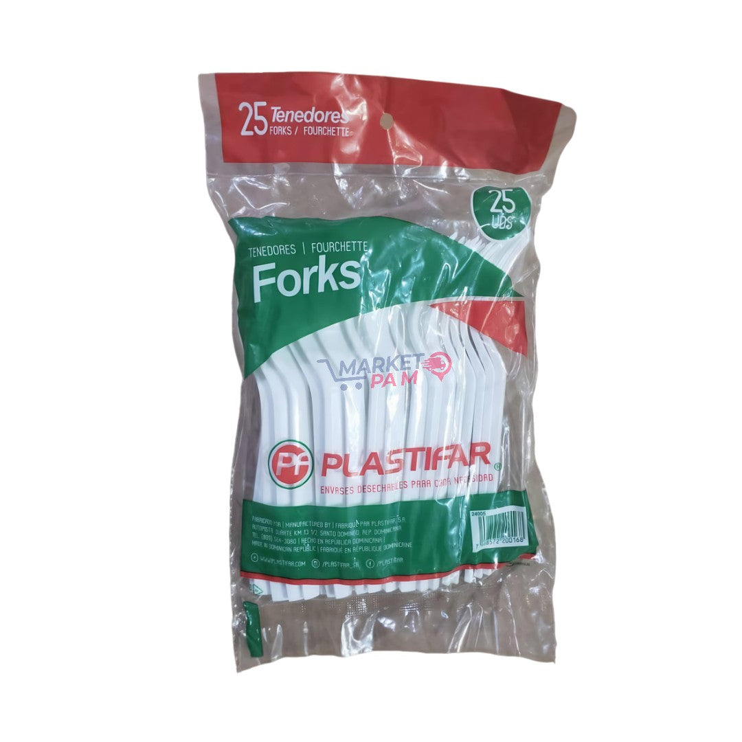 FORKS │ 25 TENEDORE│ FOURCHETTES │ PLASTIFAR