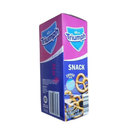 TRIOMPH  │ FREEZER QUART │ DOUBLE ZIPPER
