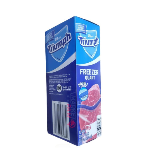 FREEER QUART DOUBLE ZIPPER │ 40 BAGS