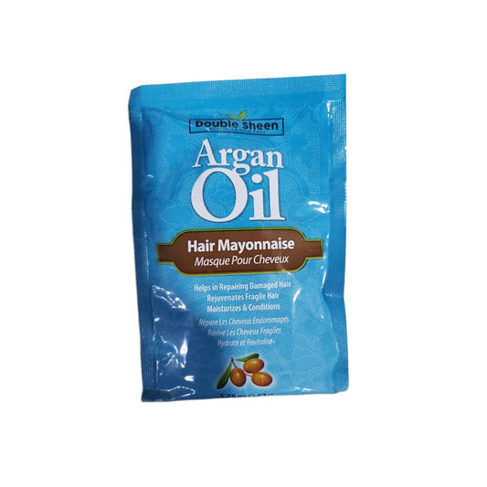 DOUBLE SHEEN, ARGAN OIL, HAIR MAYONNAISE, MASQUE POUR CHEVEUX