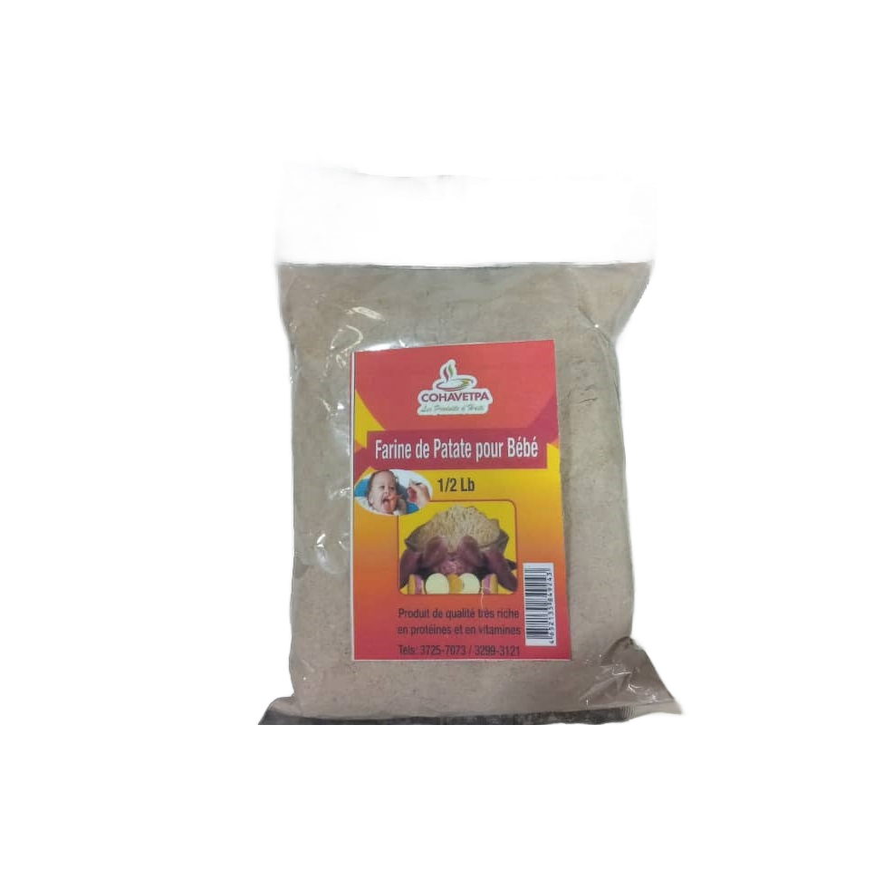 FARINE DE PATATE POUR BÉBÉ 1/2 LB