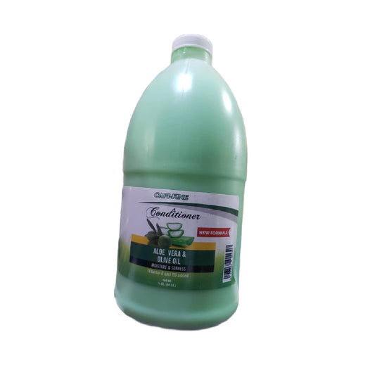 CAPI-FINE CONDITIONER, ALOE VERA, OLIVE OIL MOISTURE & SOFNESS 1/2 GAL