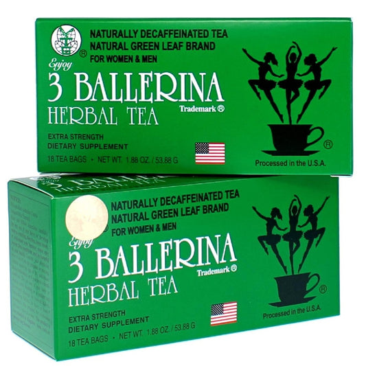 Ballerina Tea Drink Extra Strength, 18 Count