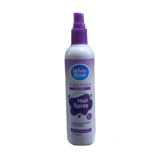HAIR SPRAY, WHITE RAIN, MAX HOLD