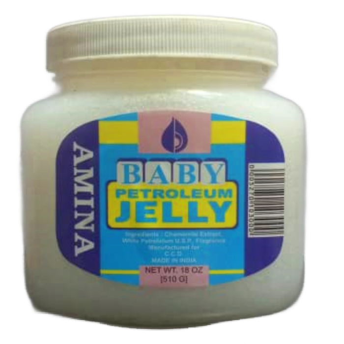 BABY ETROLEUM JELLY, AMINA/ NET WT. 18 OZ (510 g)