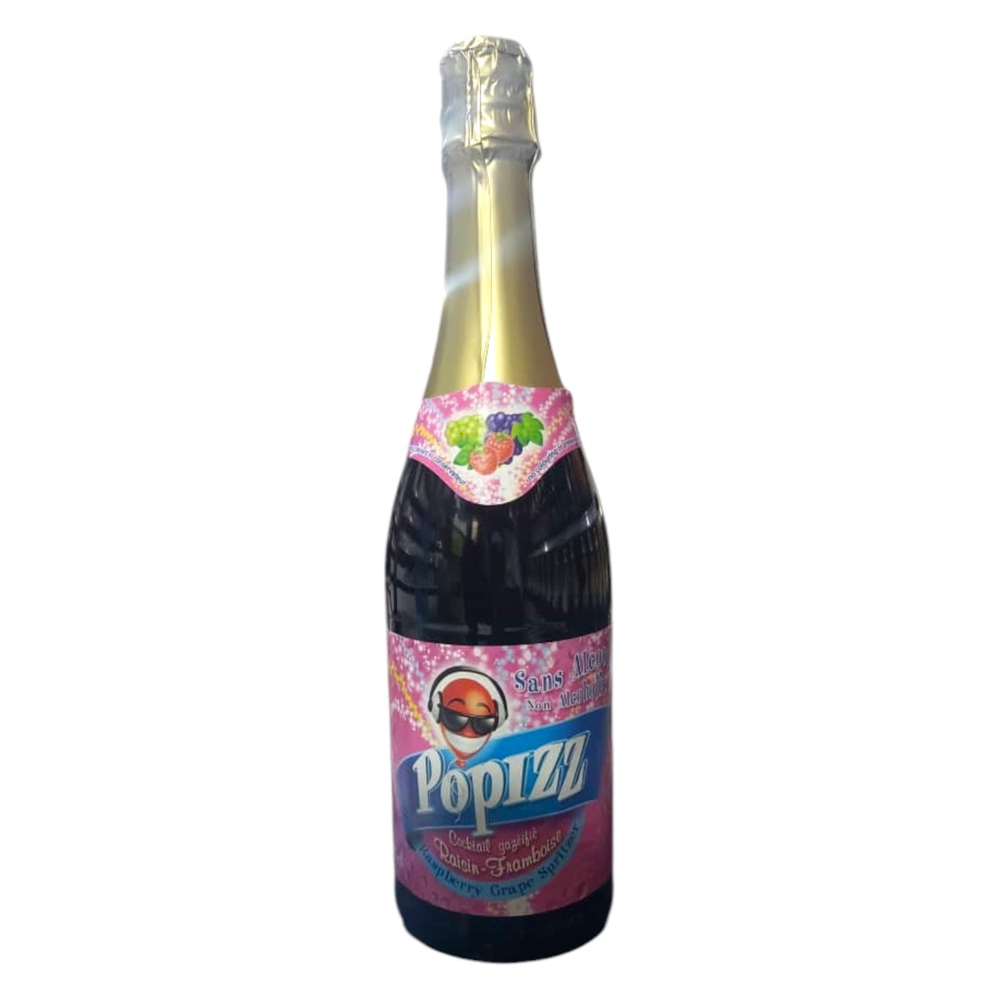 COCKTAIL, RAISIN FRAMBOISE, SANS ALCOOL , TOPIZZ
