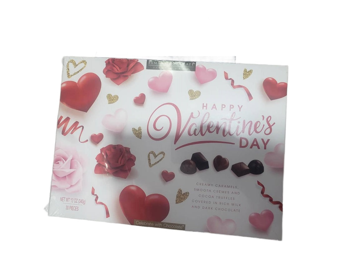 HAPPU VALENTINE'S DAY NET WT 12 OZ (340g) , 30 PIÈCES