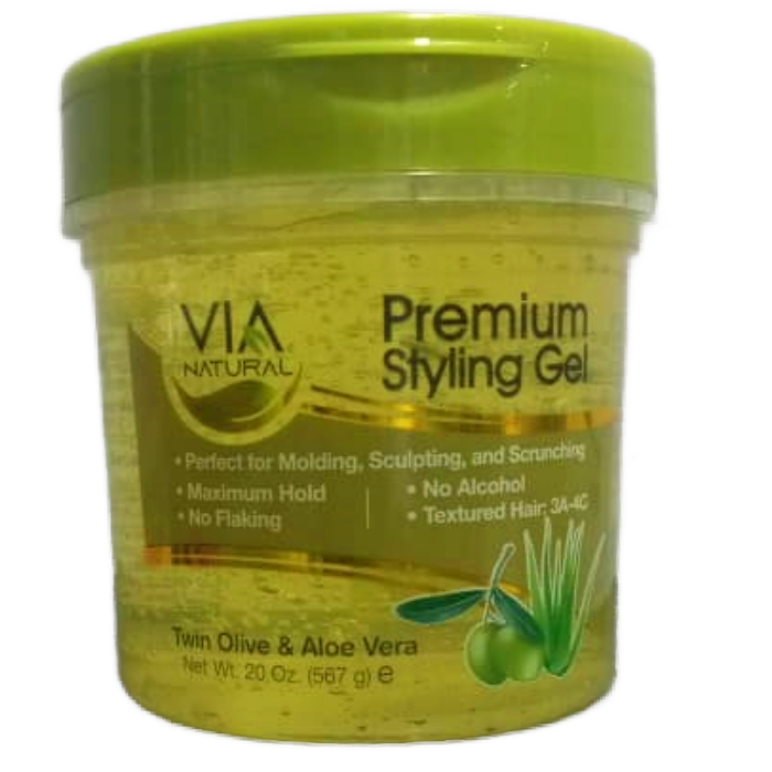 VIA NATURAL PREMIUM STYLING GEL /20 OZ