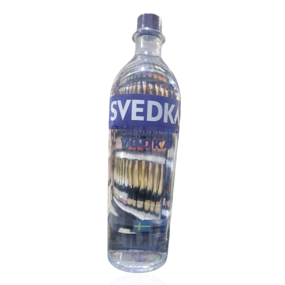 VODKA SVEDKA DISTILLED FIVES TIMES 1000 ML